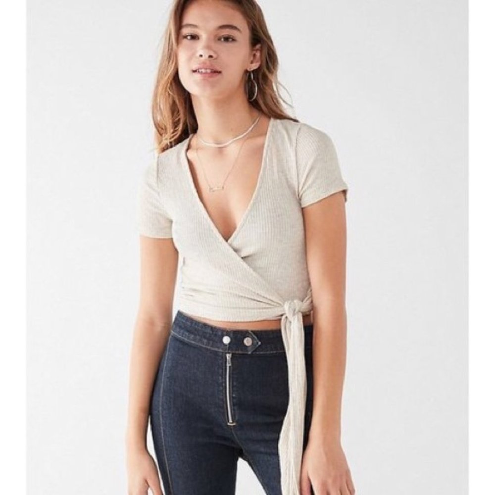 Urban Outfitters X Project Social T Wrap Top